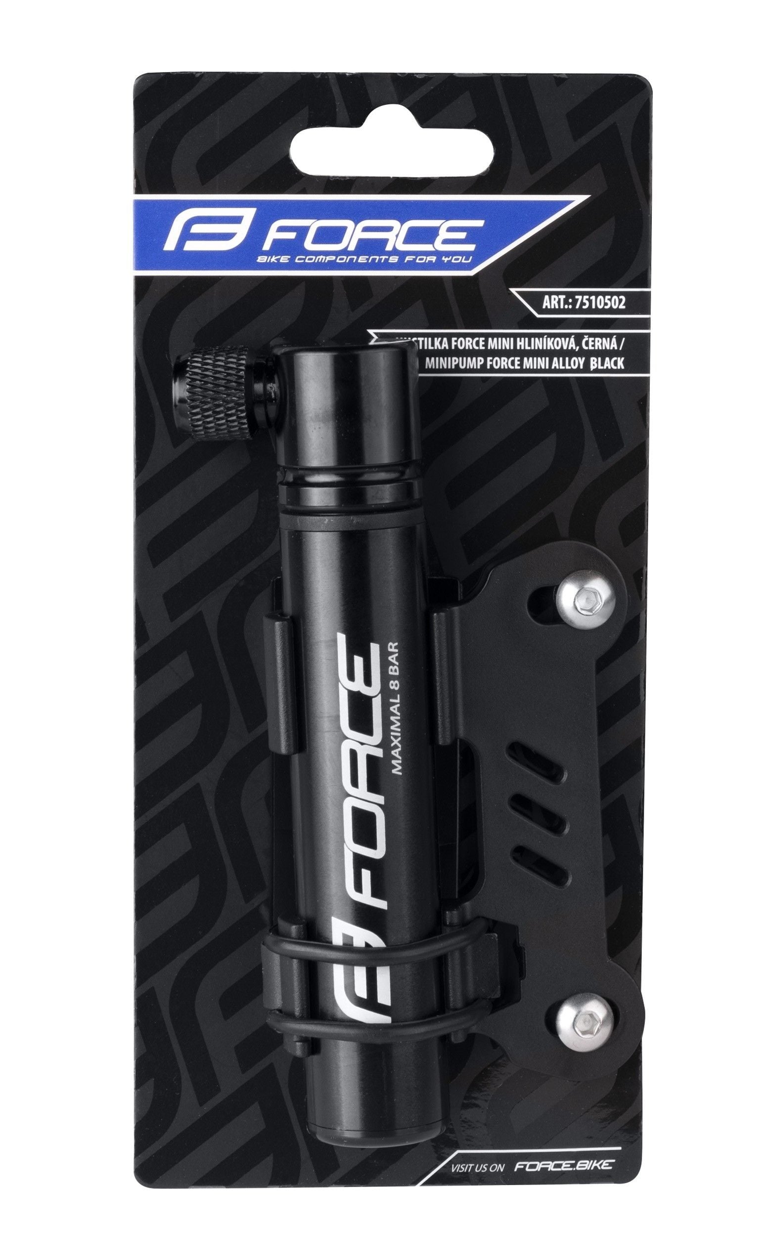 minipompa force mini aliaj negru 1