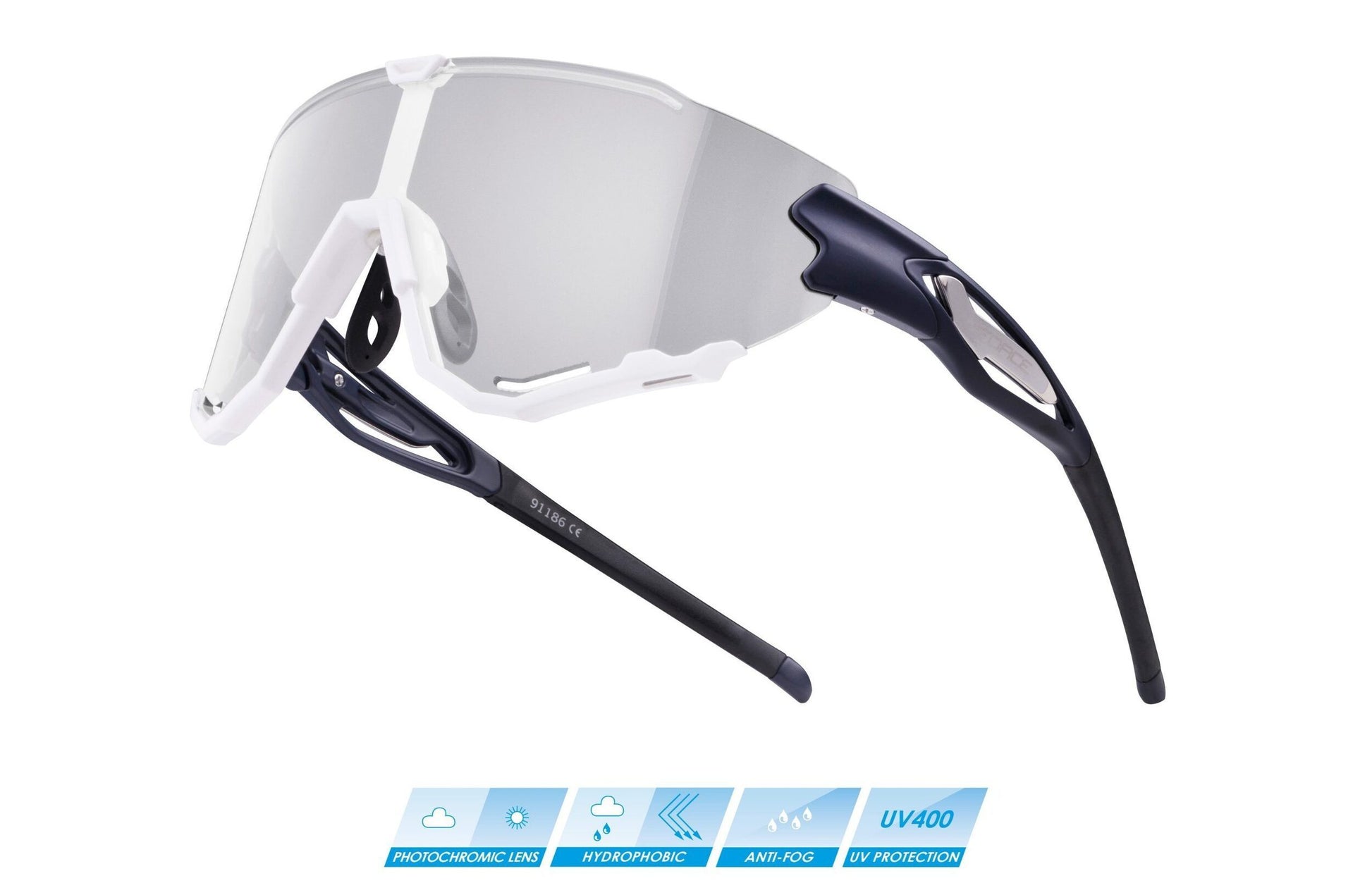 ochelari force creed lentila fotocromata albastru alb scaled