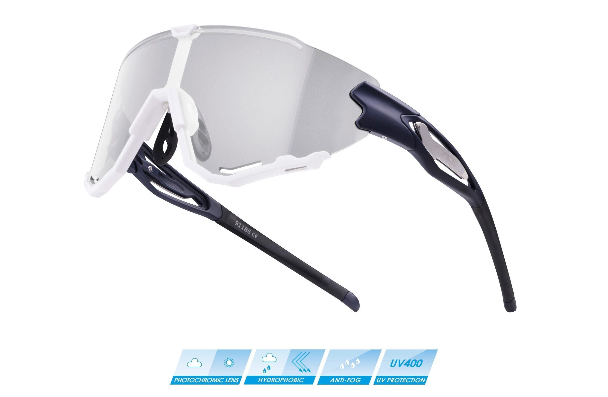 ochelari force creed lentila fotocromata albastru alb scaled