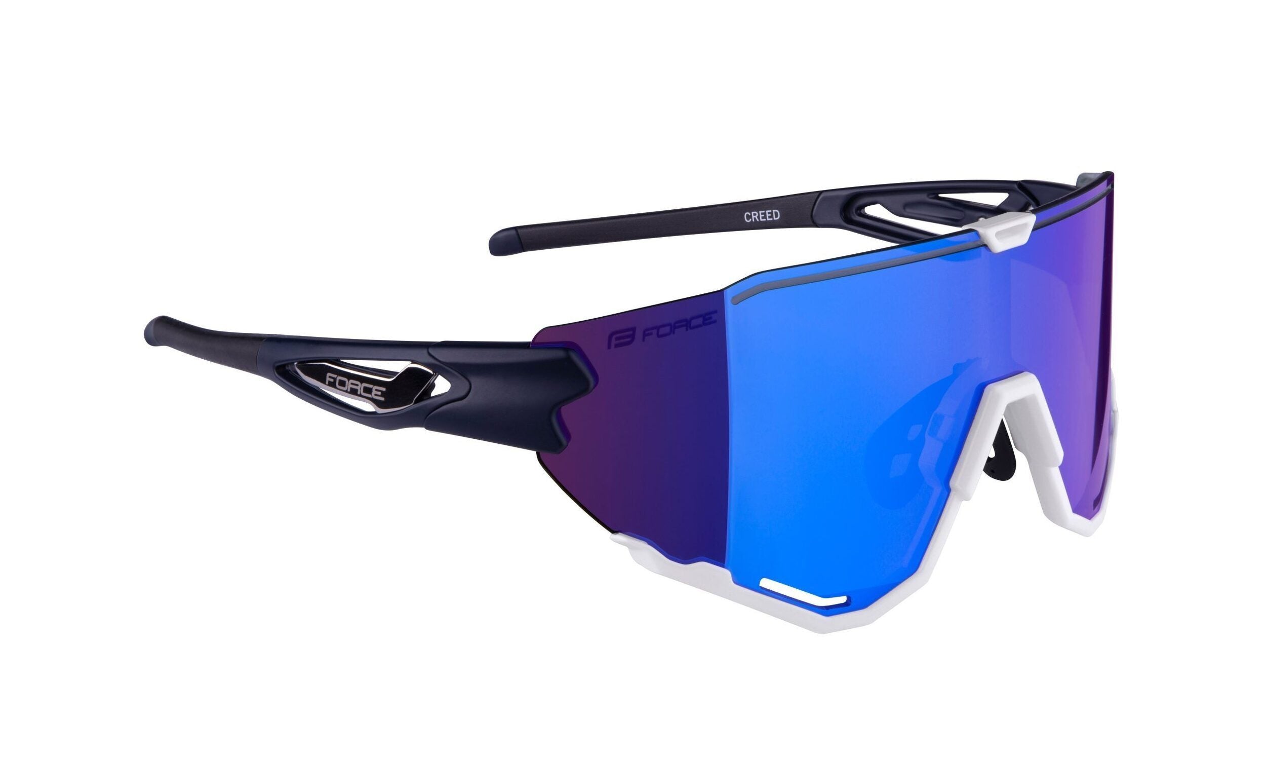 ochelari force creed lentila revo albastra albastru alb 2 scaled