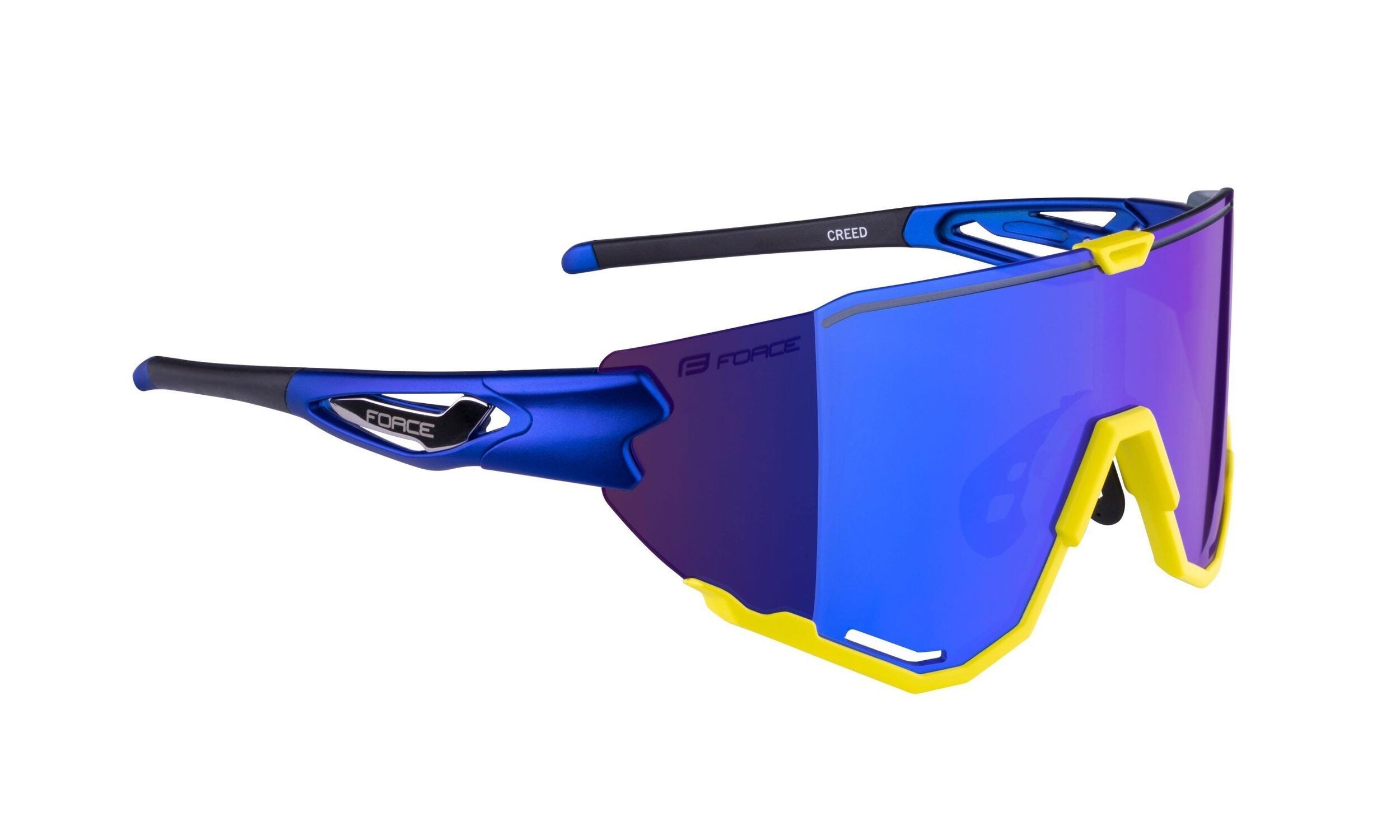 ochelari force creed lentila revo albastra albastru fluo 2 scaled