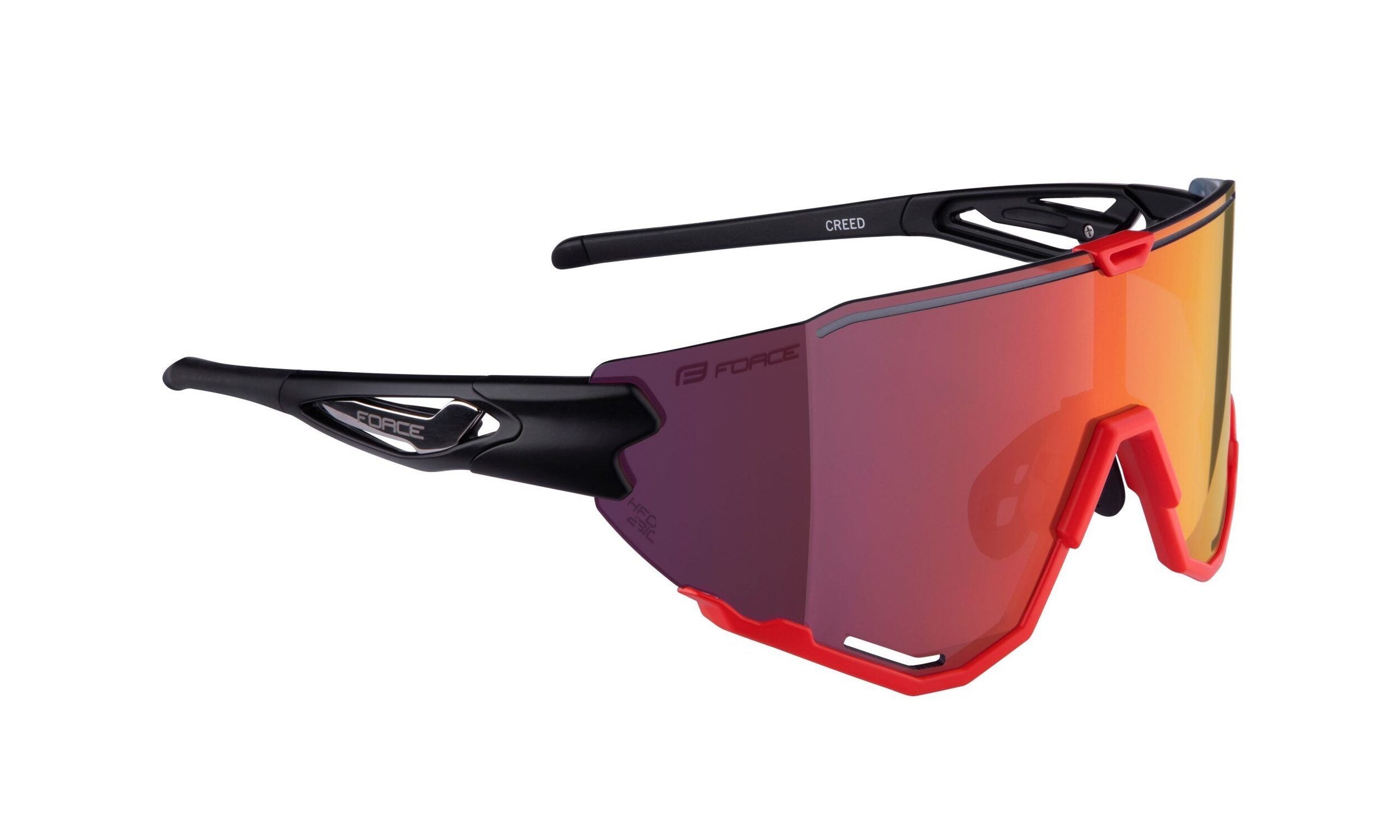 ochelari force creed lentila revo rosie negru rosu 2 scaled