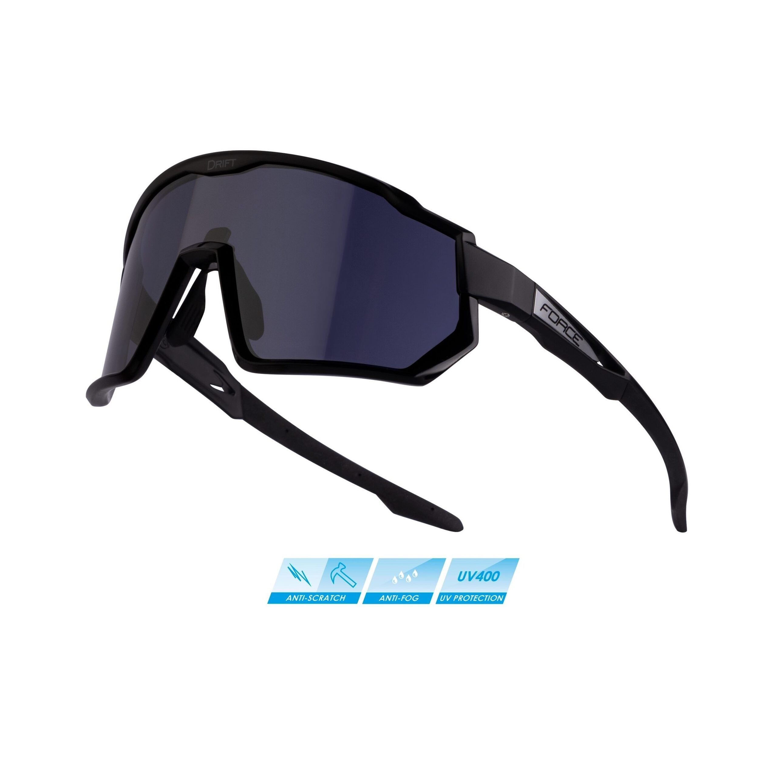 ochelari force drift negri lentile fumurii 1 scaled