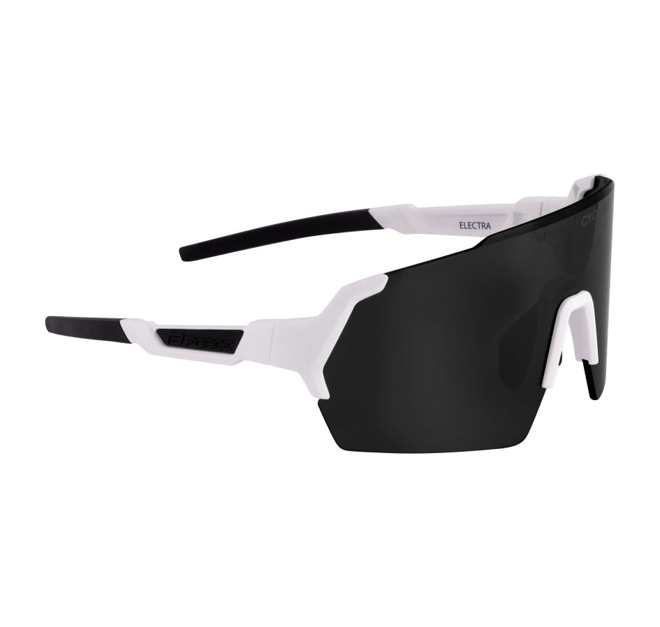 Ochelari Force Electra Albi, lentile negre
