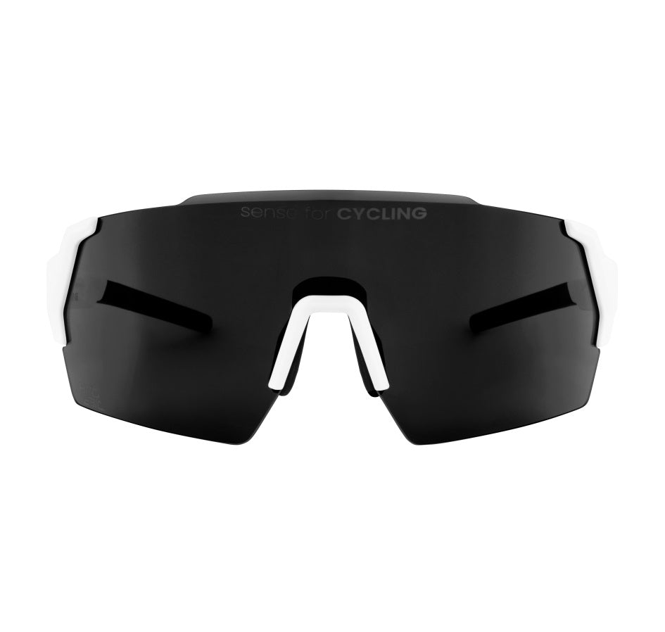 Ochelari Force Electra Albi, lentile negre