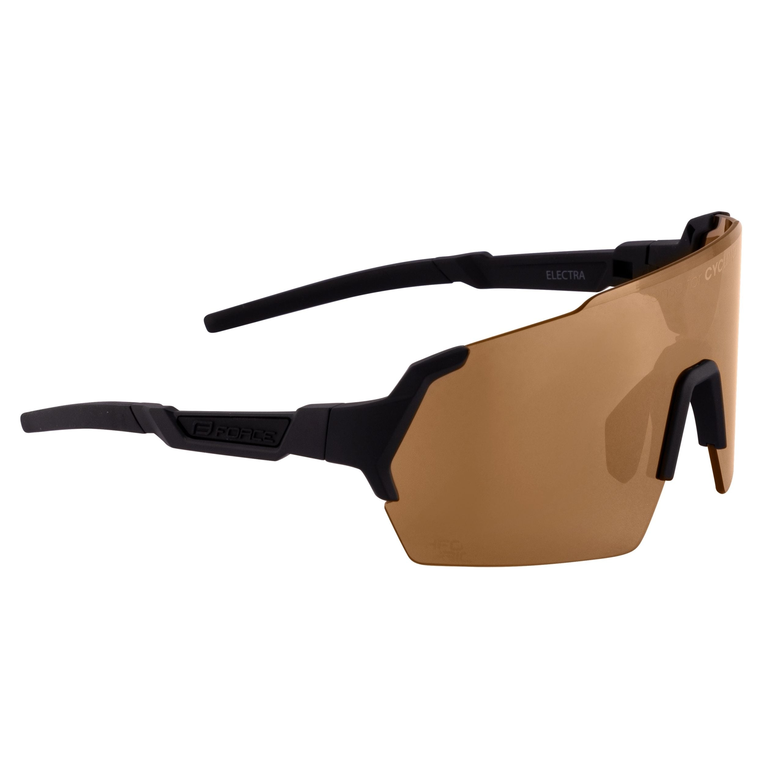 Ochelari Force Electra Negri, lentile maro