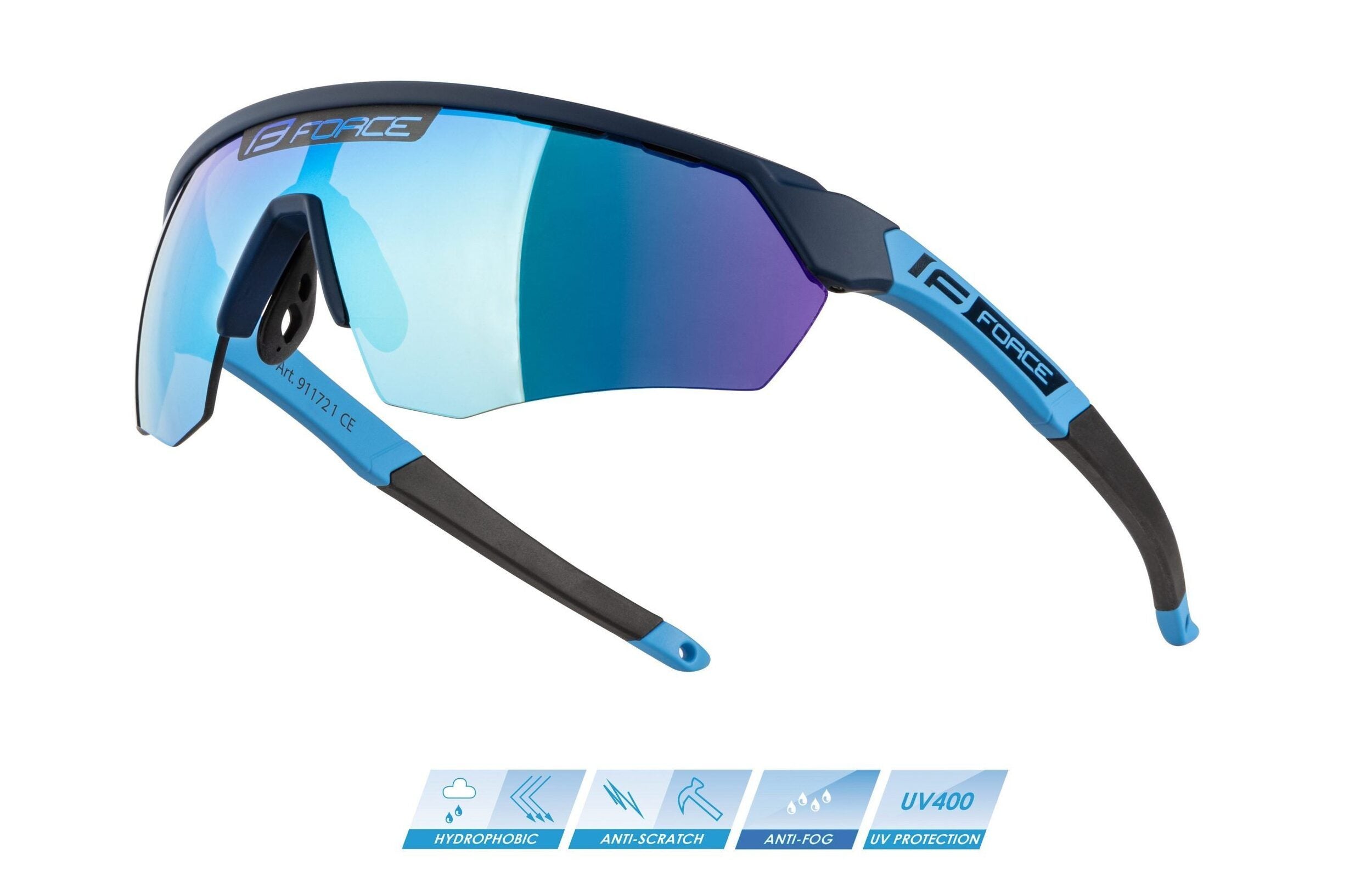 ochelari force enigma albastri lentile albastre scaled