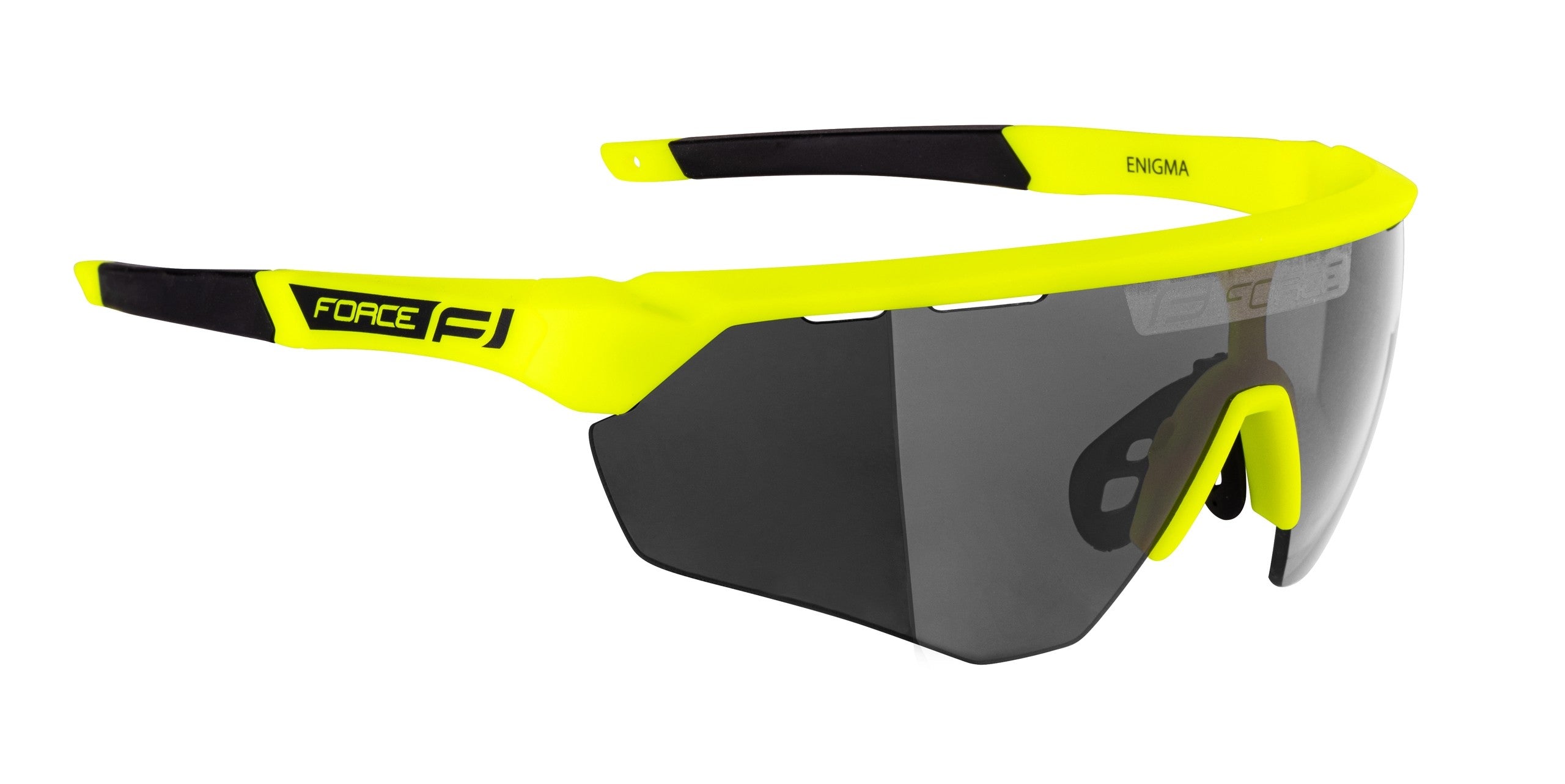 Ochelari Force Enigma, lentila neagra, fluo mat