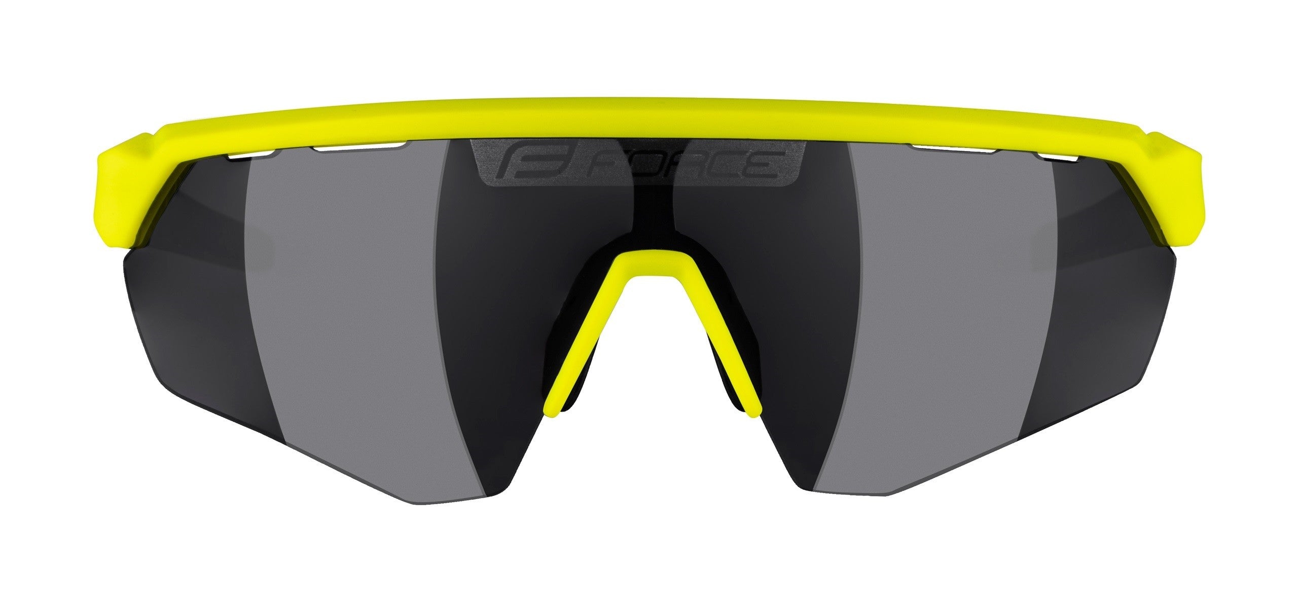 Ochelari Force Enigma, lentila neagra, fluo/negru mat