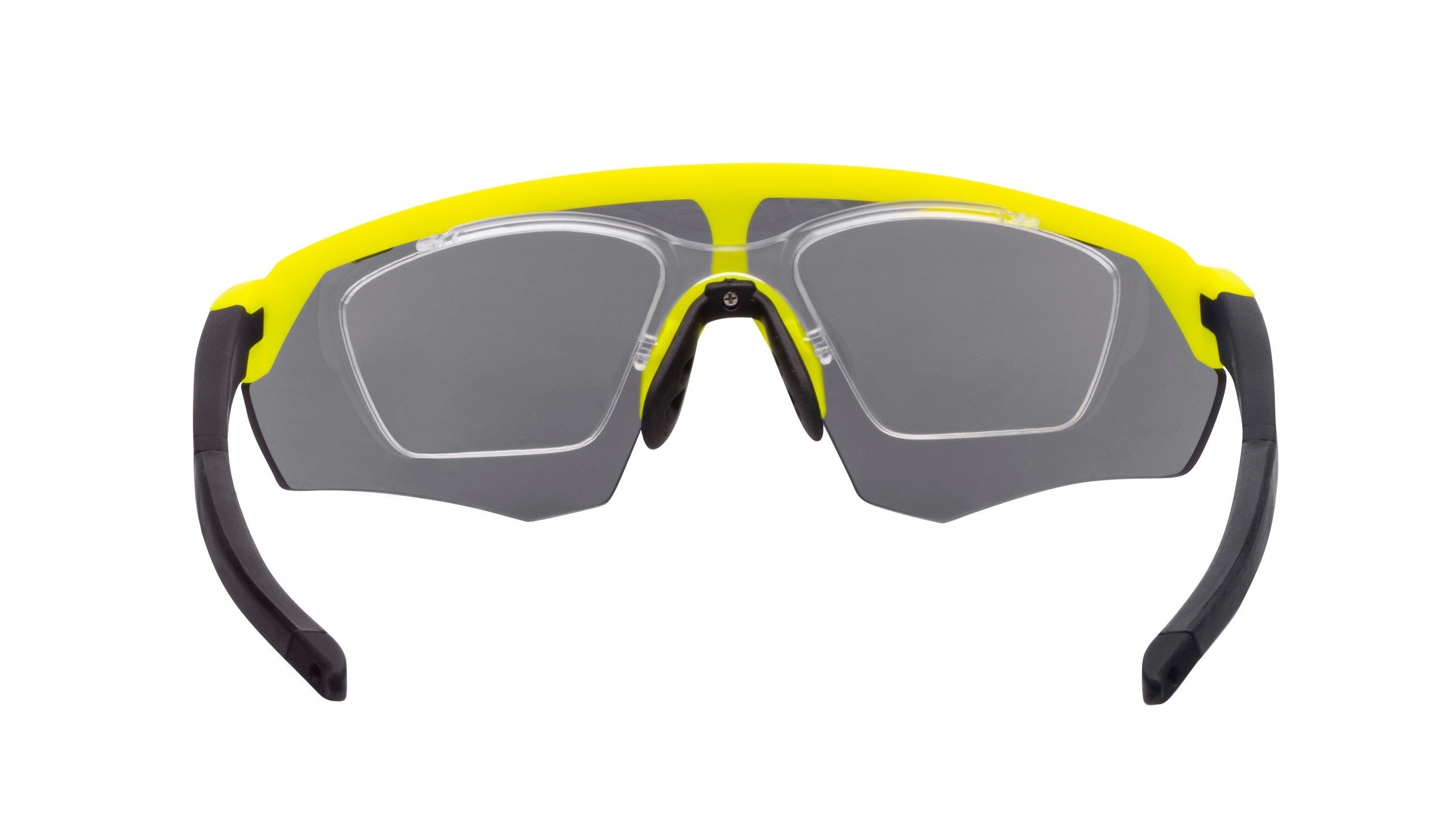 Ochelari Force Enigma, lentila neagra, fluo/negru mat
