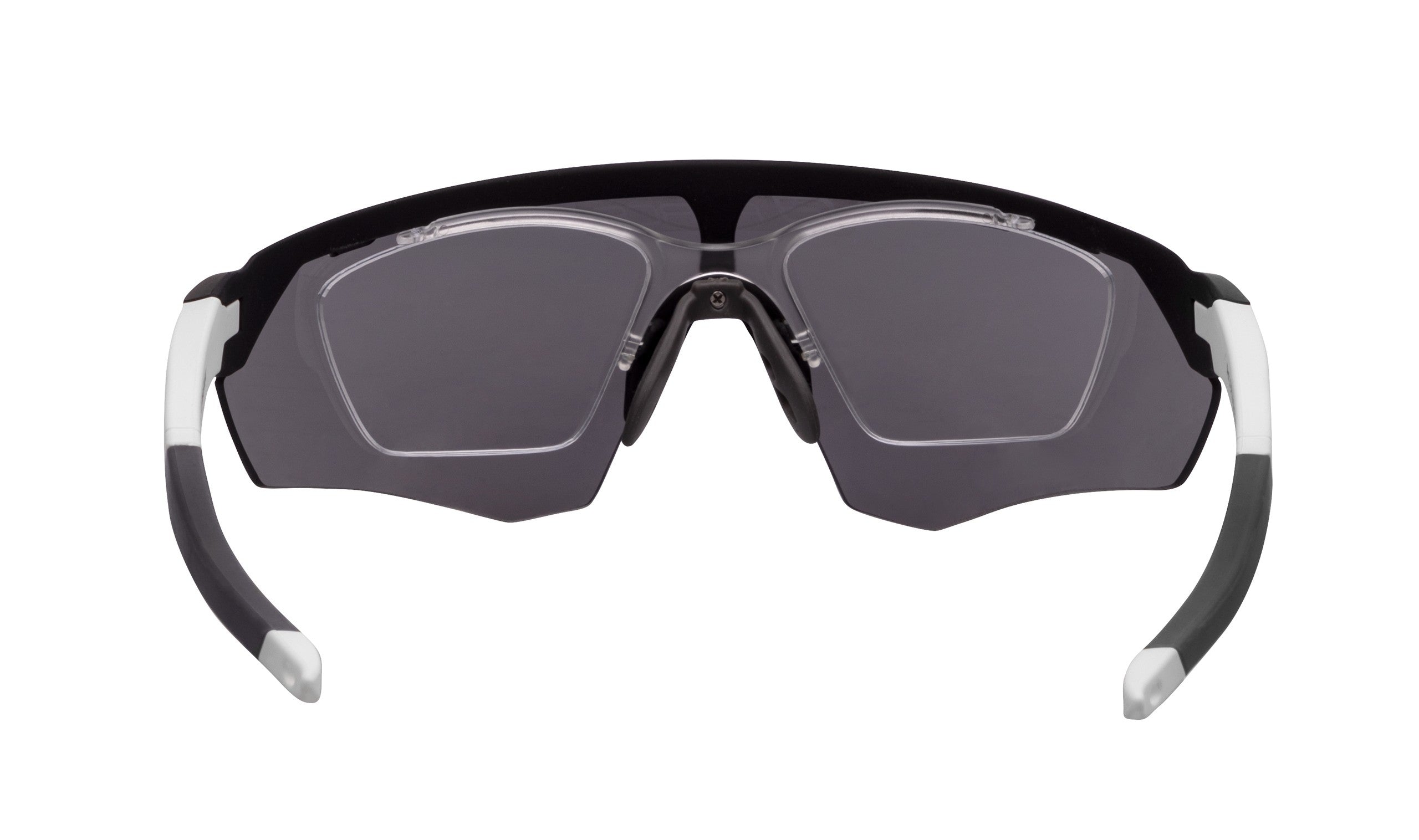 Ochelari Force Enigma, lentila neagra, negru/alb mat
