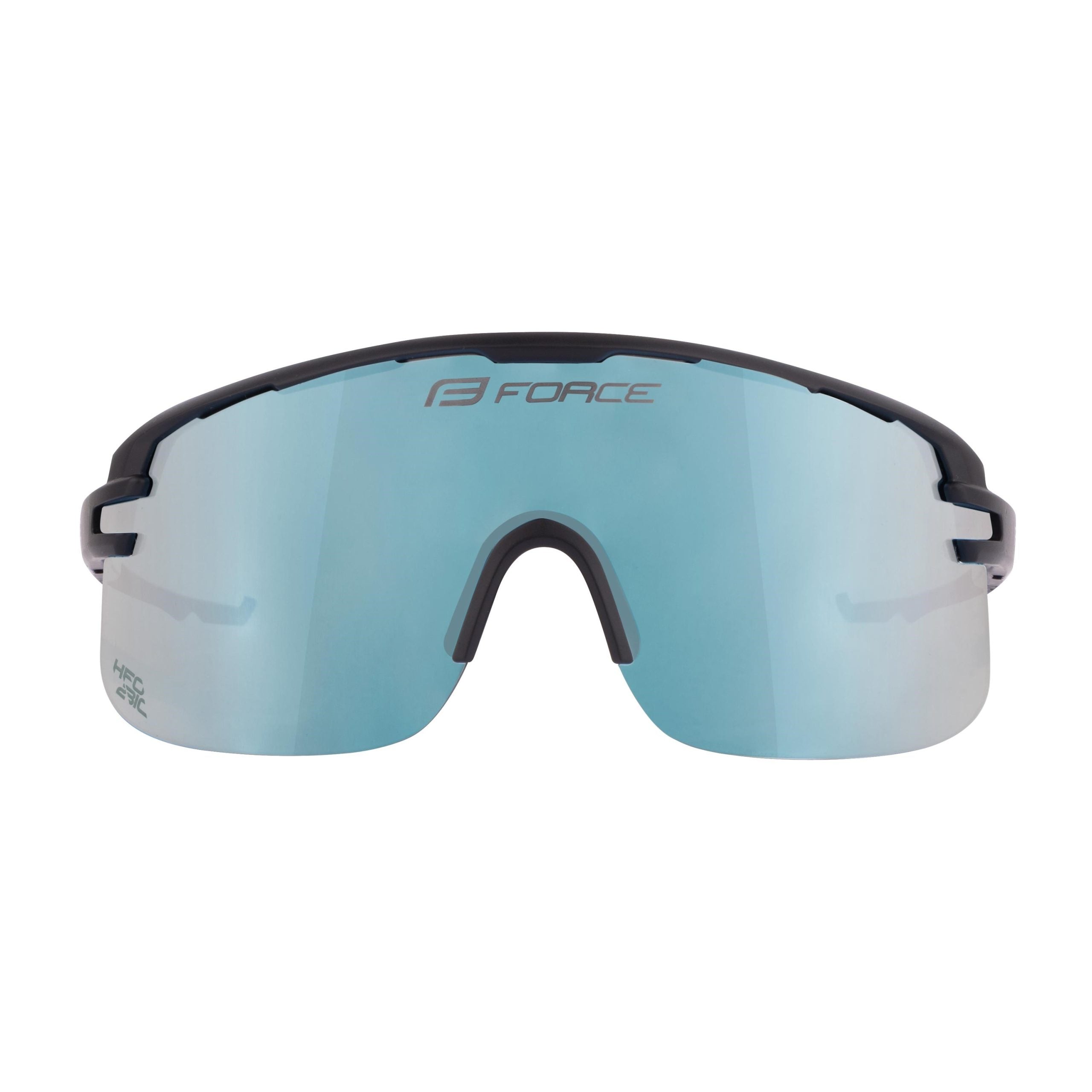 Ochelari Force Epic negri lentile blue/mirror