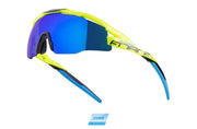 Ochelari Force Everest, lentila albastra oglinda, fluo