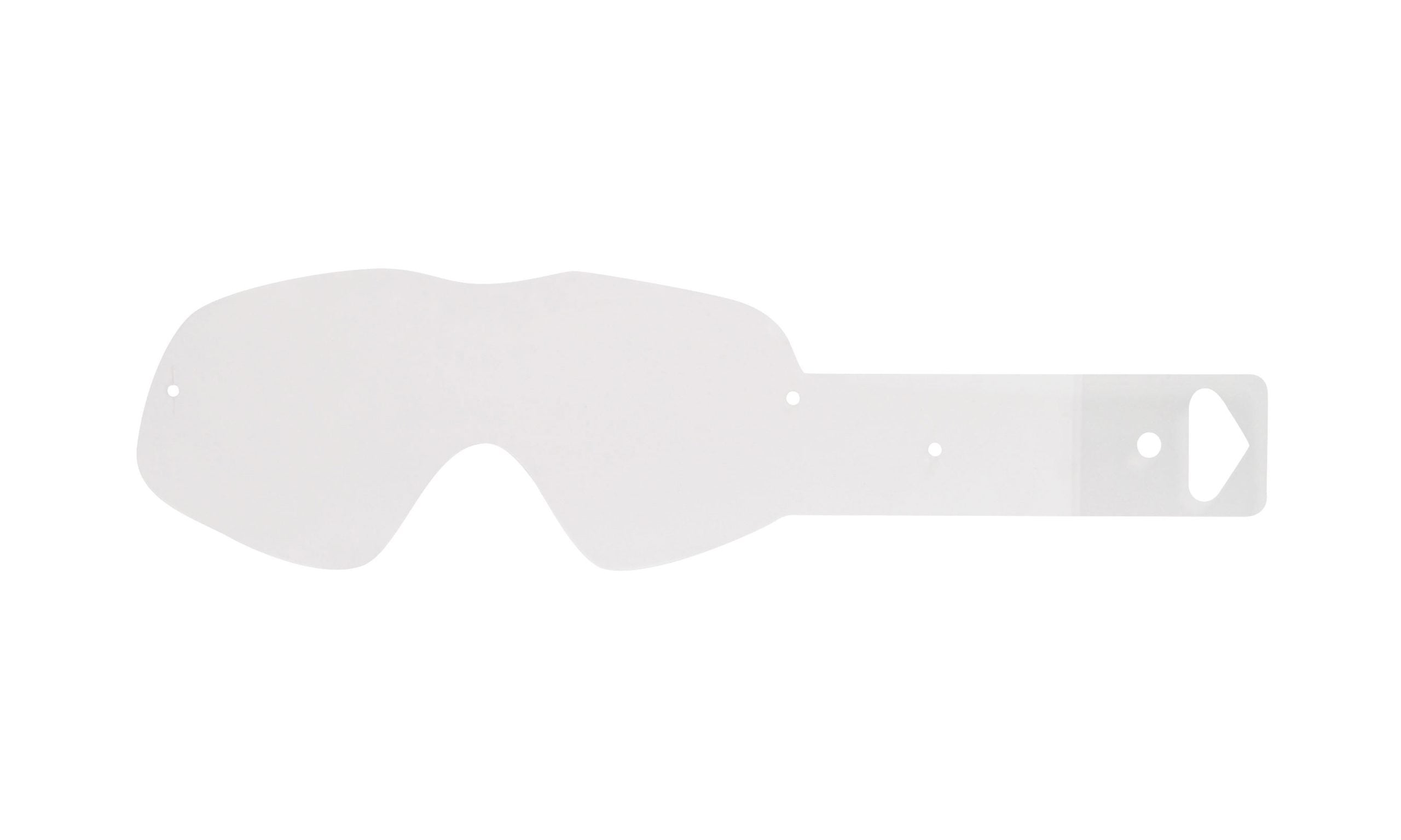 Ochelari Force GRIME negru-fluo lentile transparente + 10 tear offs