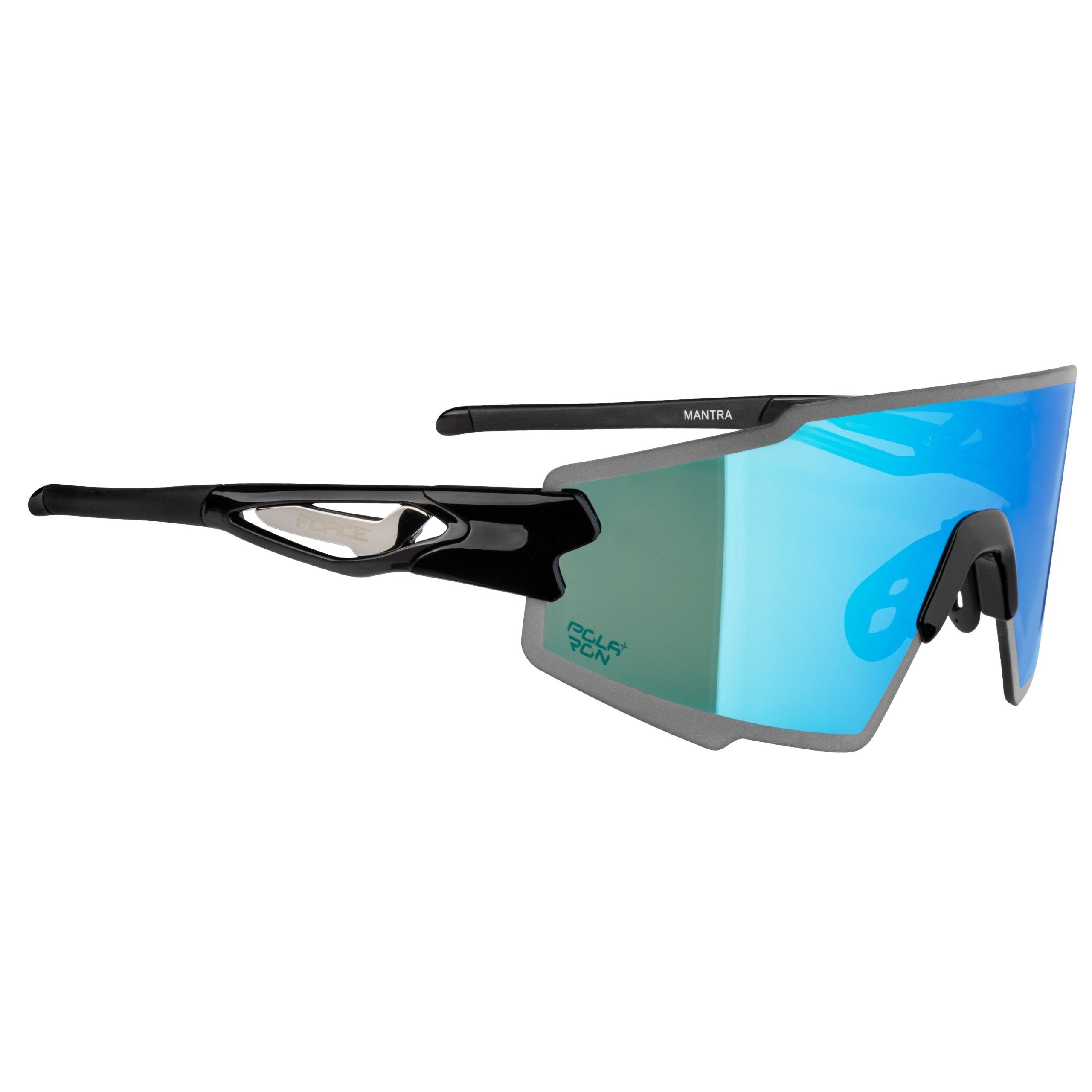 Ochelari Force Mantra Black, Blue Polarized Lens