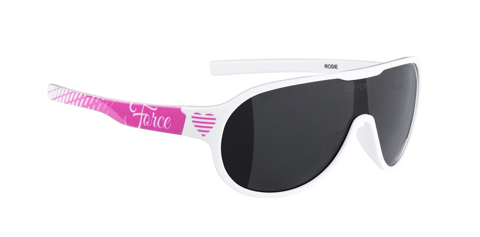ochelari force rosie lady junior lentila neagra alb roz 2