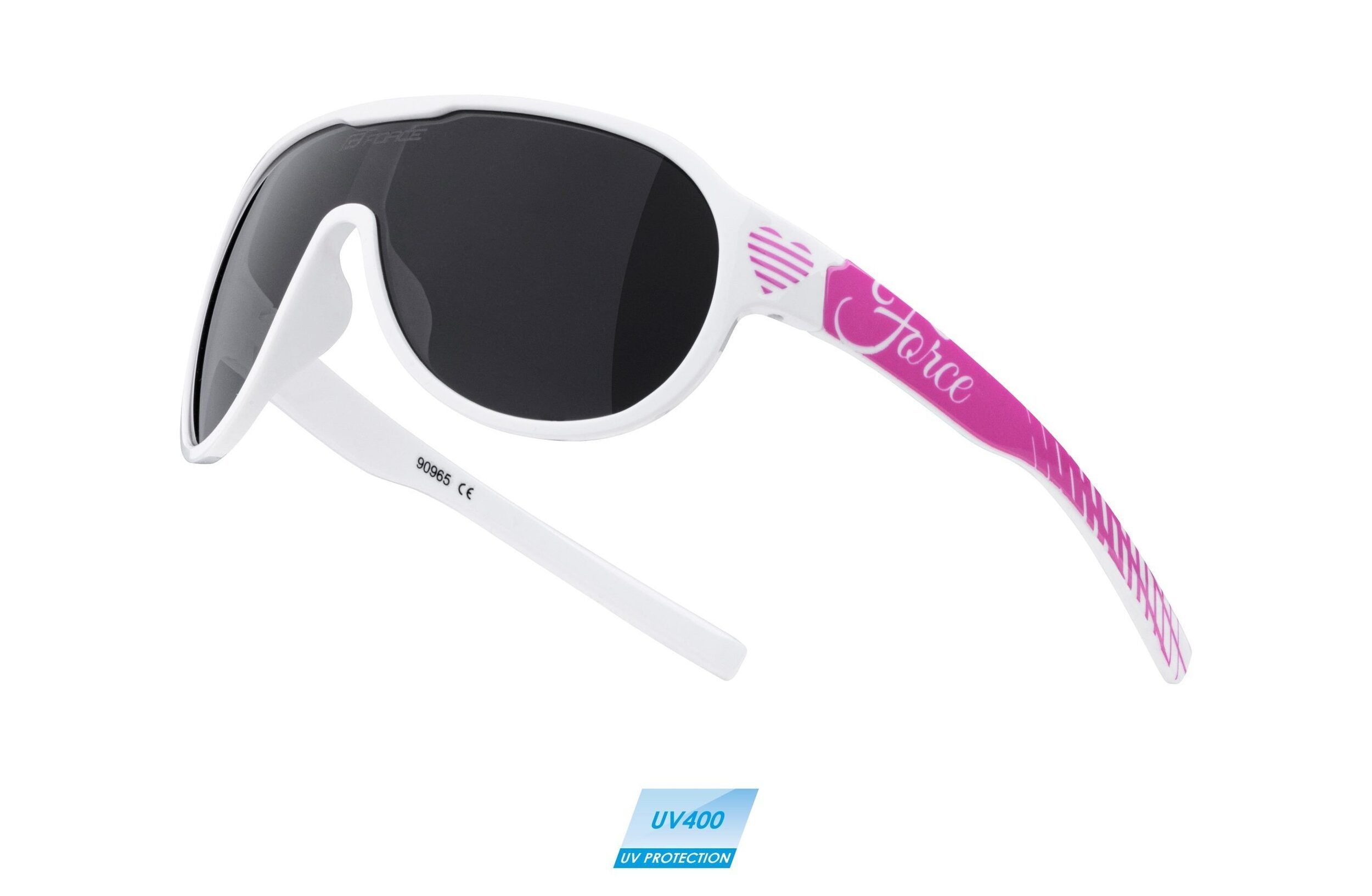 ochelari force rosie lady junior lentila neagra alb roz scaled