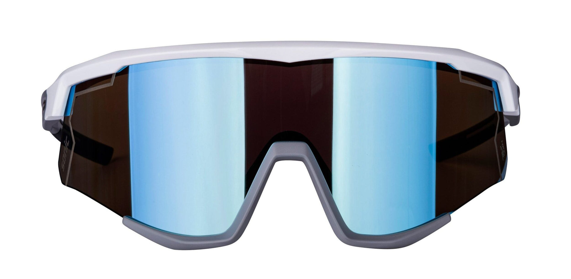 ochelari force sonic lentila albastra oglinda alb gri 3 scaled