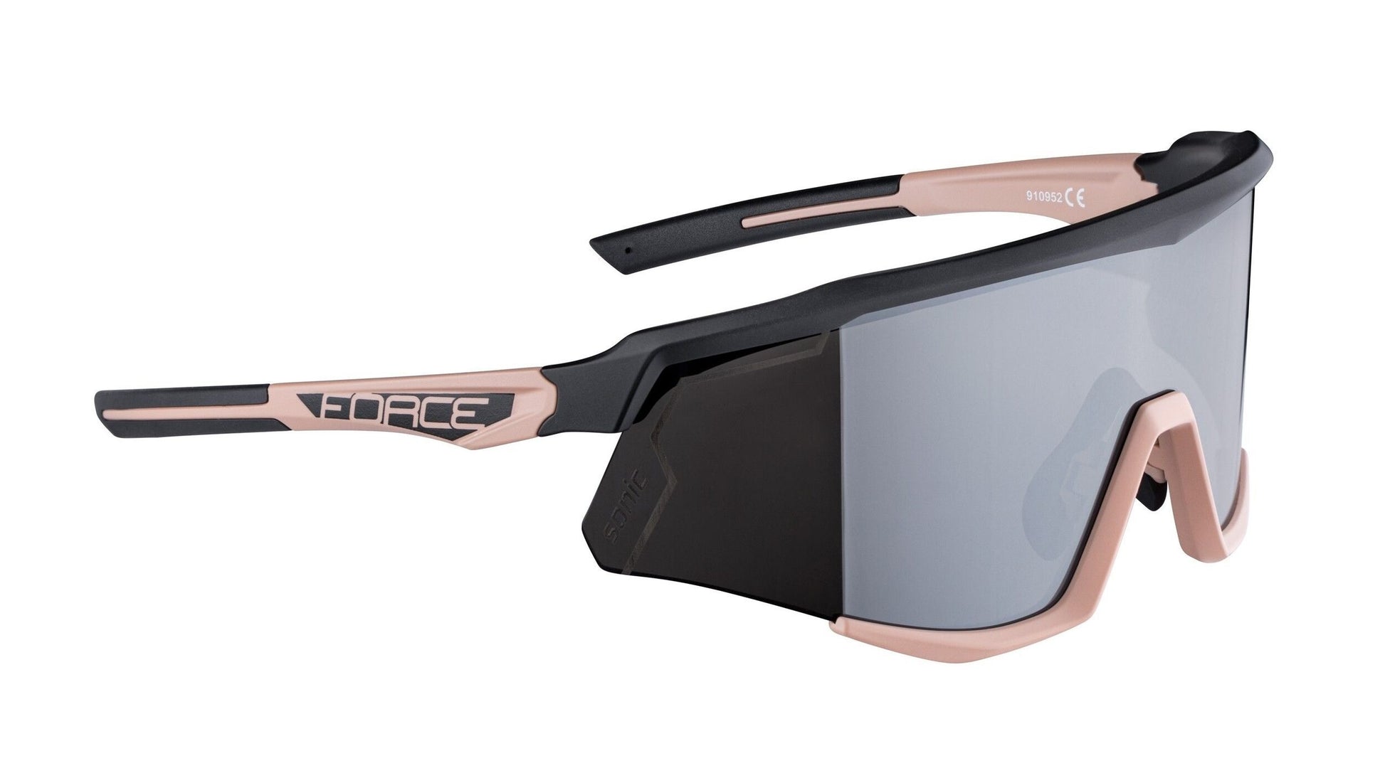 ochelari force sonic lentila argintie oglinda negru bronz 2