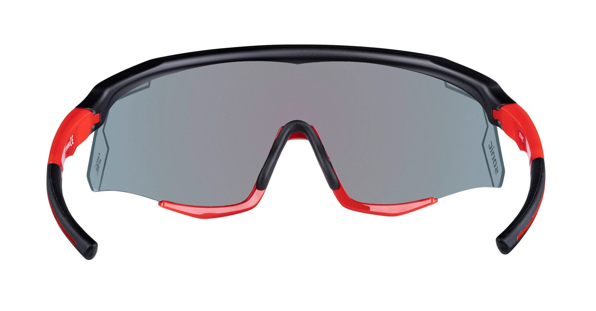 ochelari force sonic lentila rosie oglinda negru rosu 4 scaled