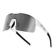 Ochelari Force SPIRE albi, lentila neagra oglinda