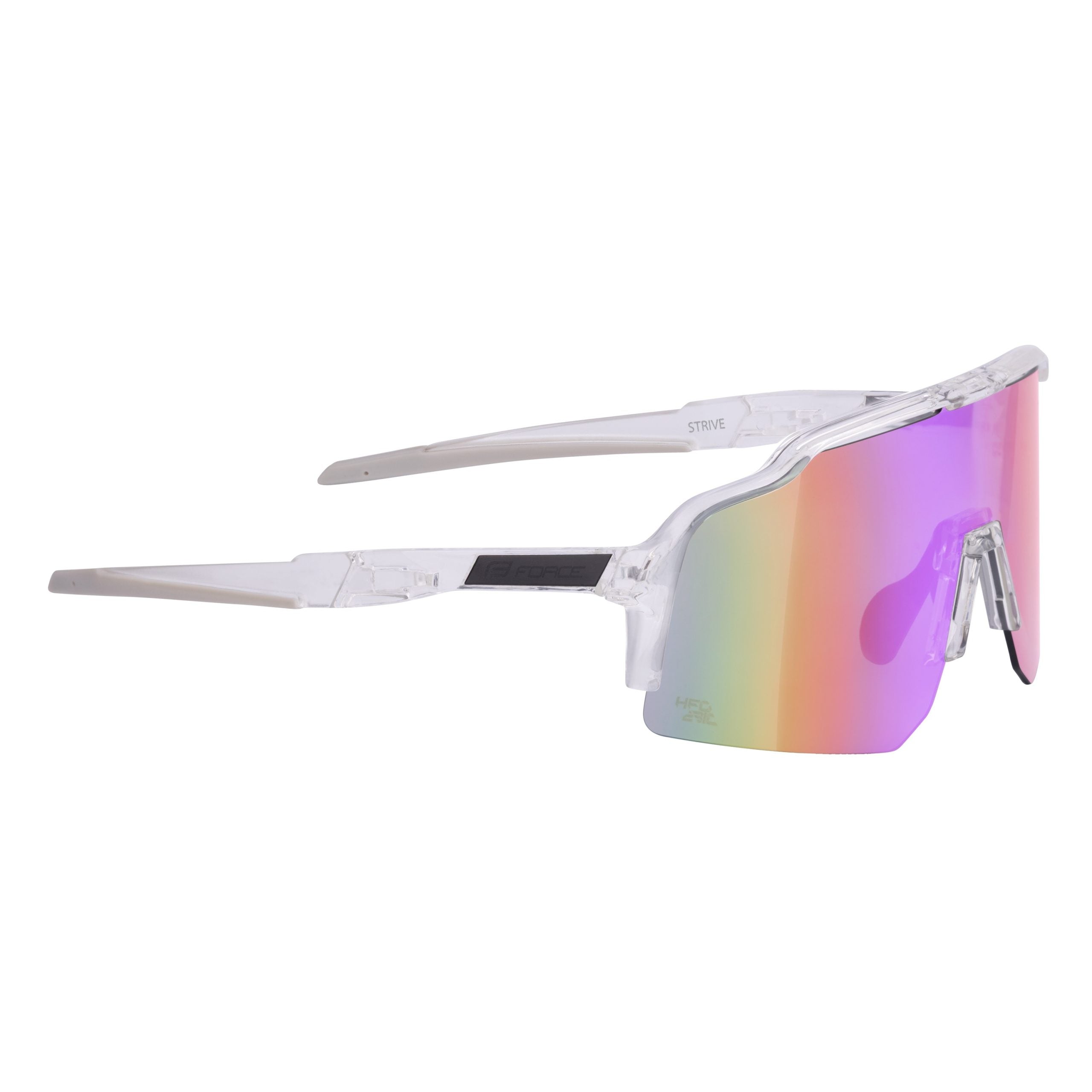 Ochelari Force Strive transparenti lentile mov/galben