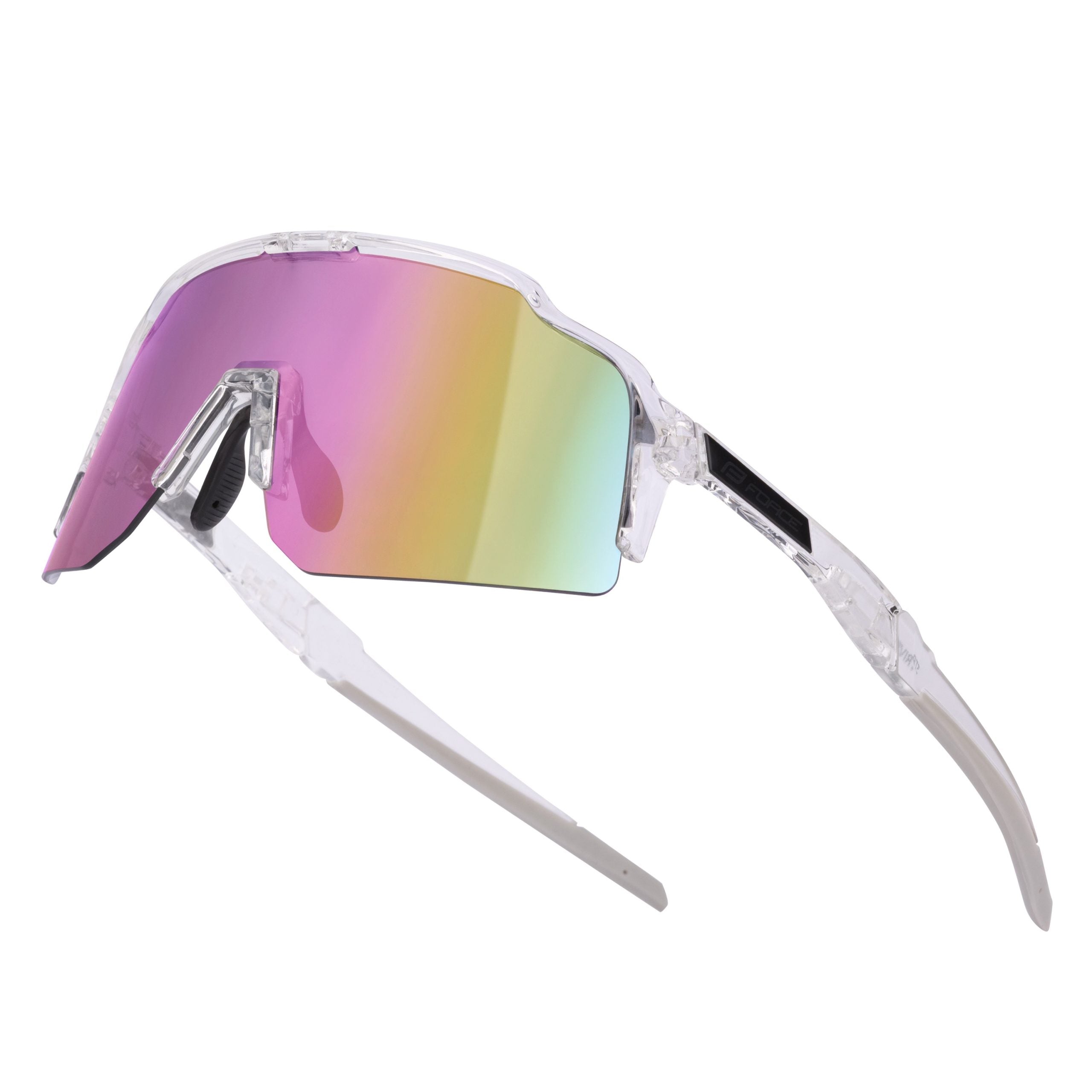 Ochelari Force Strive transparenti lentile mov/galben