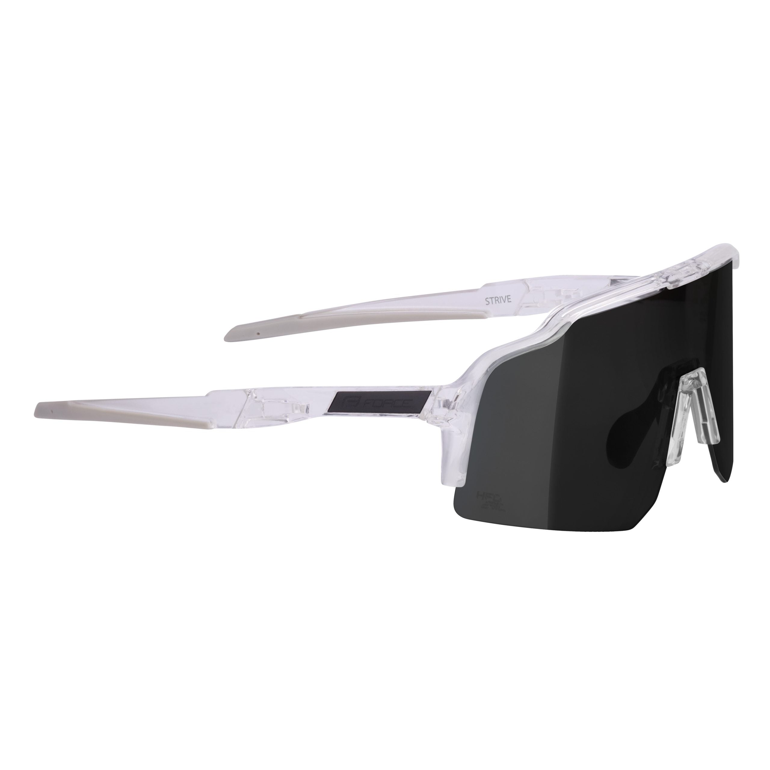 Ochelari Force Strive transparenti lentile negre