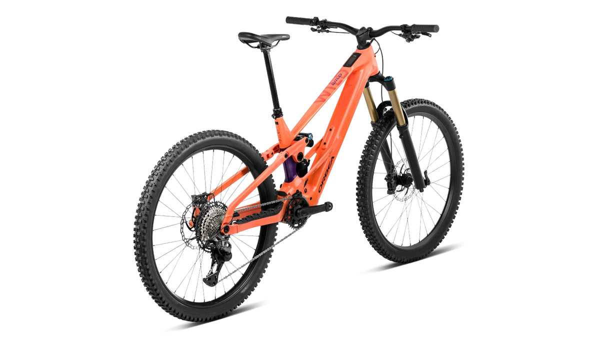 ORBEA WILD LT H10 Wild Orange -Royal Plum (Gloss) - spate 3/4