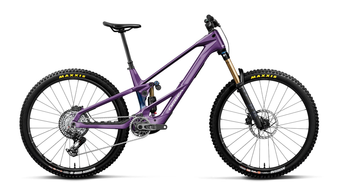 ORBEA WILD LT M-TEAM RS Royal Plum-Noctiluca C.View (Gloss) - lateral