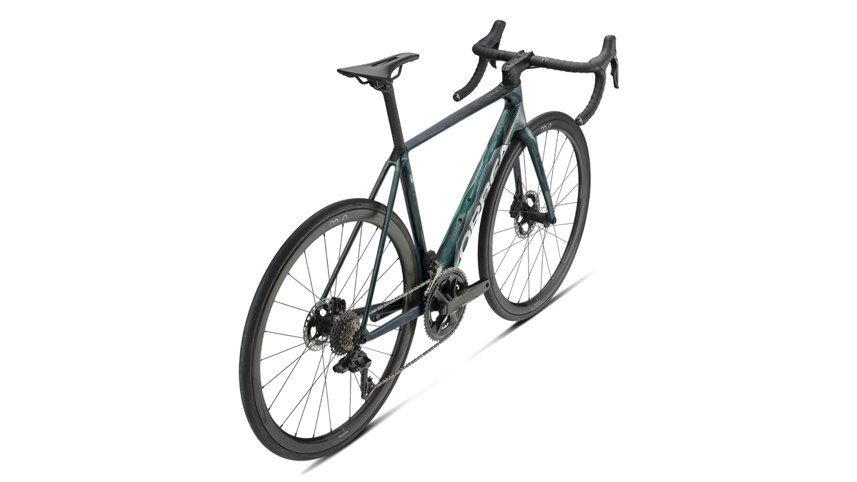ORBEA ORCA M10i LTD PWR - 2027 - Bicicletă șosea - Green - Carbon (back)