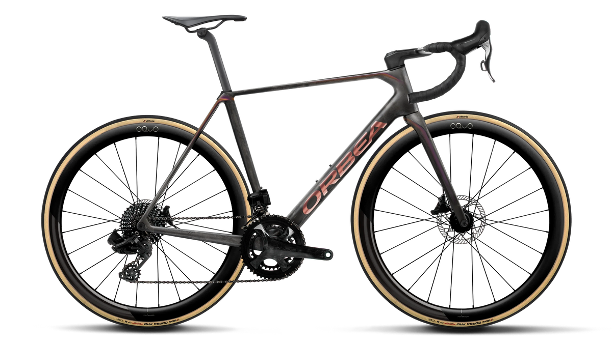 ORCA M22 LTD PWR 47 Spark Silver - Titain Grey (Gloss) - Diamond Carbon View - Sunset Carbon View (Matt) (side)