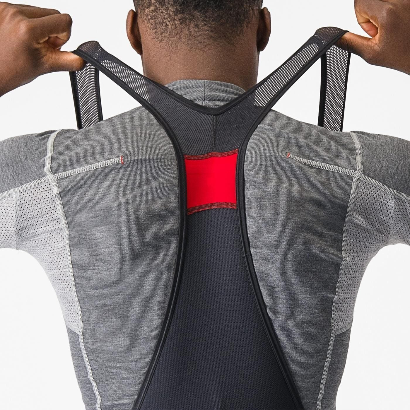 pantalon lungi cu bretele castelli unlimited trail antracit m 5