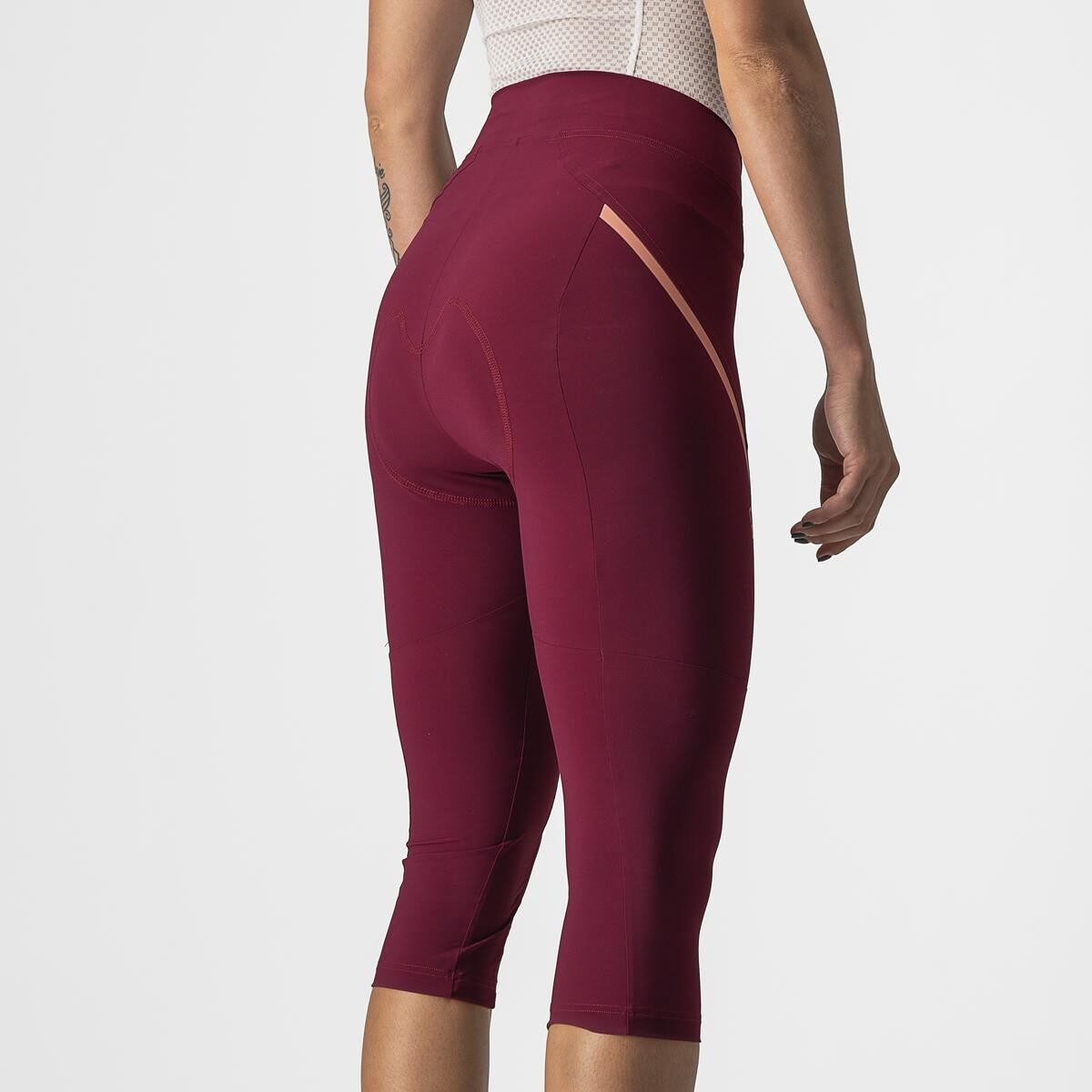 pantaloni 3 4 castelli velocissima 3 knicker de dama visiniu roz m 5