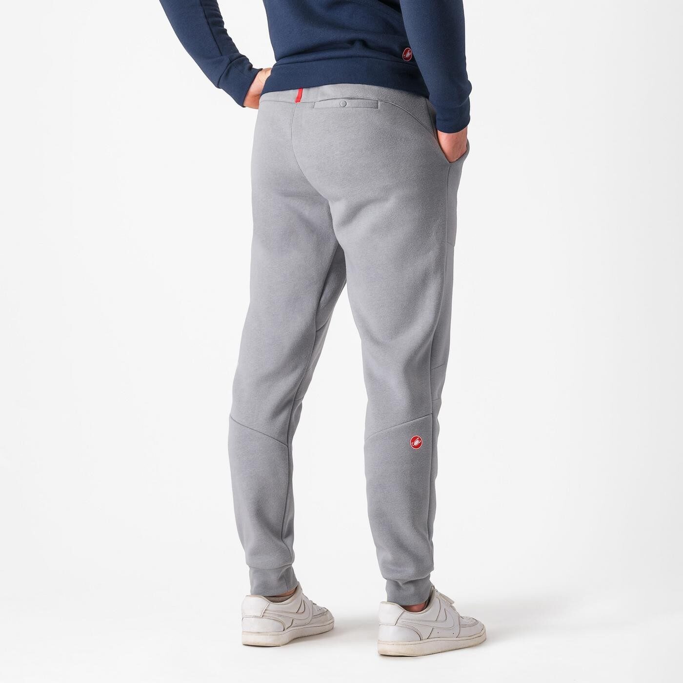 pantaloni castelli classico lounge gri l 1