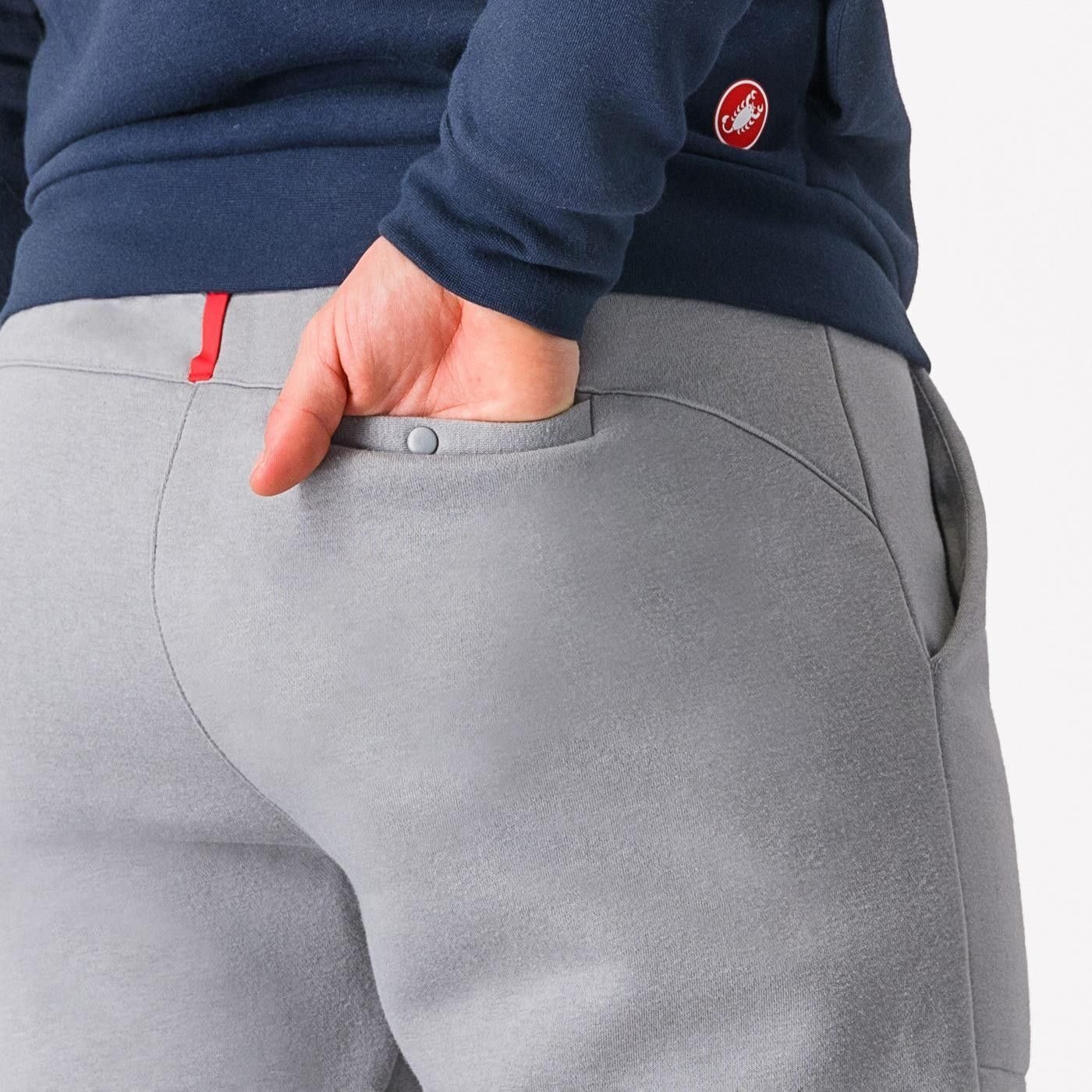 pantaloni castelli classico lounge gri l 2