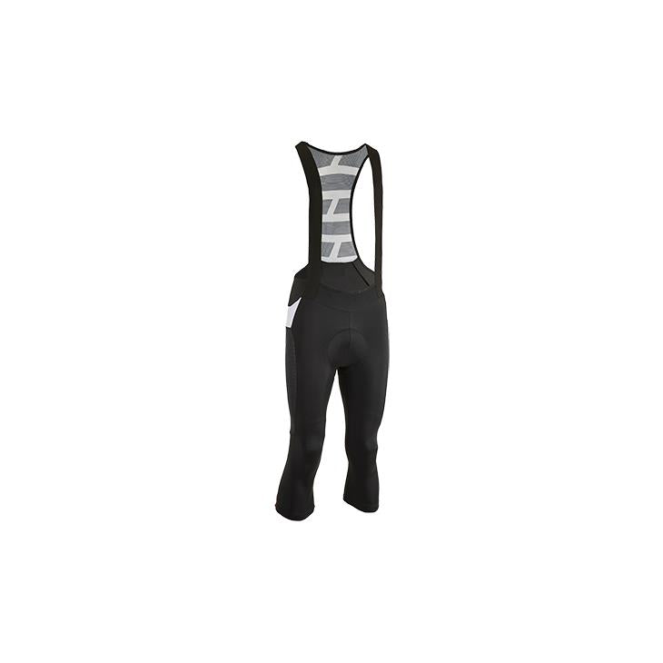 Pantaloni Ciclism CUBE Blackline 3/4 Black N White N Grey