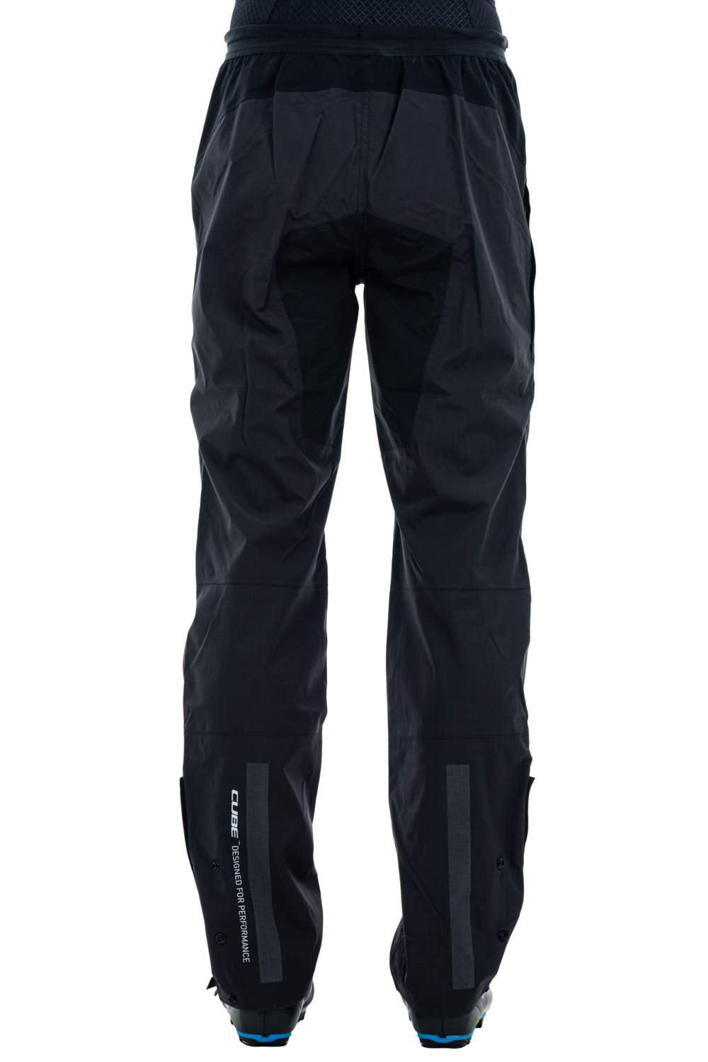 Pantaloni Ciclism CUBE Blackline Rain Pants Black