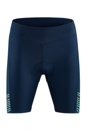 Pantaloni Ciclism CUBE Teamline WS Bib Shorts Blue Mint