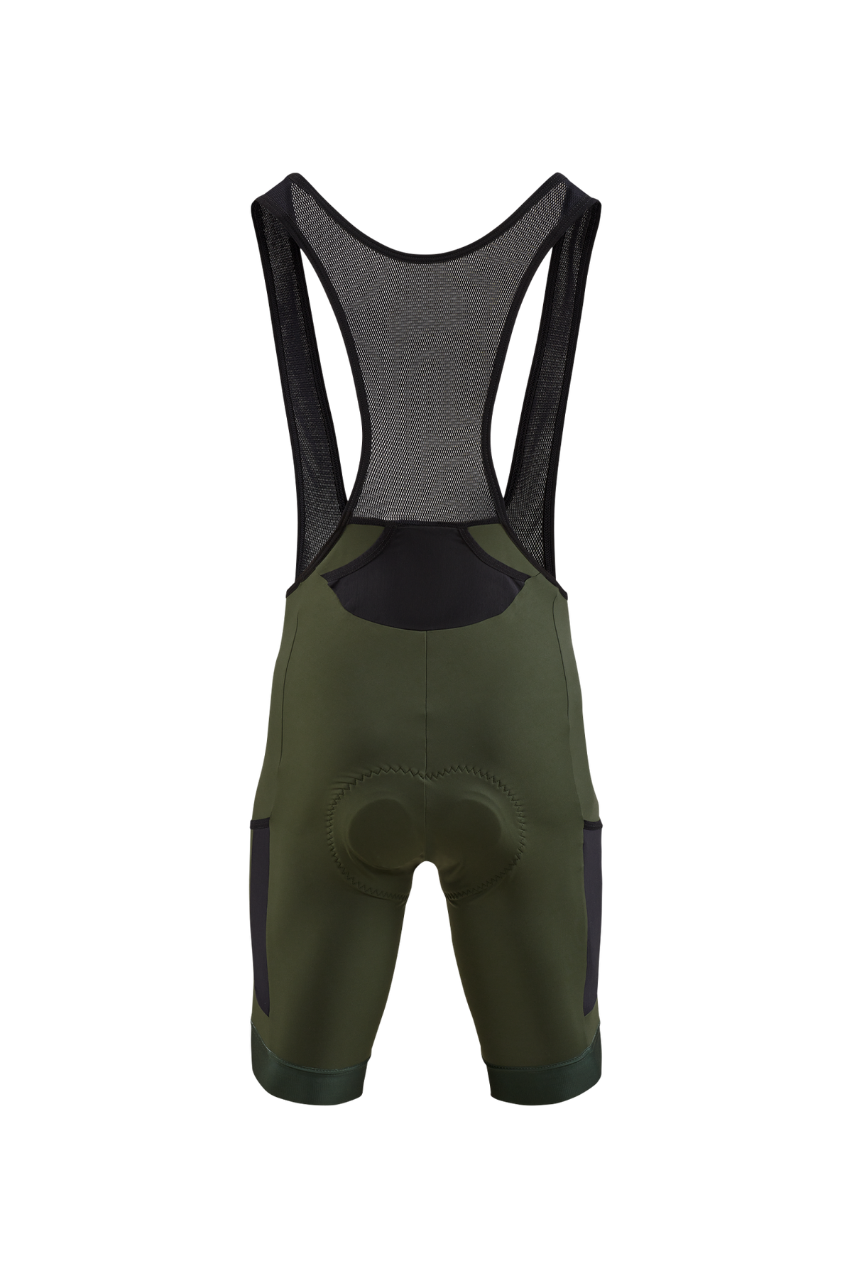 Pantaloni CUBE Blackline Bib Shorts Cargo Olive
