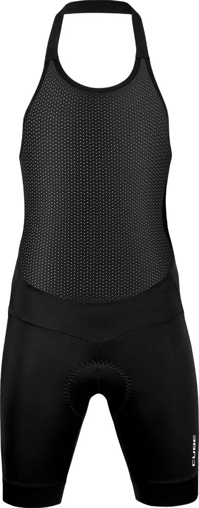 Pantaloni CUBE Blackline Woman Bib Shorts Black