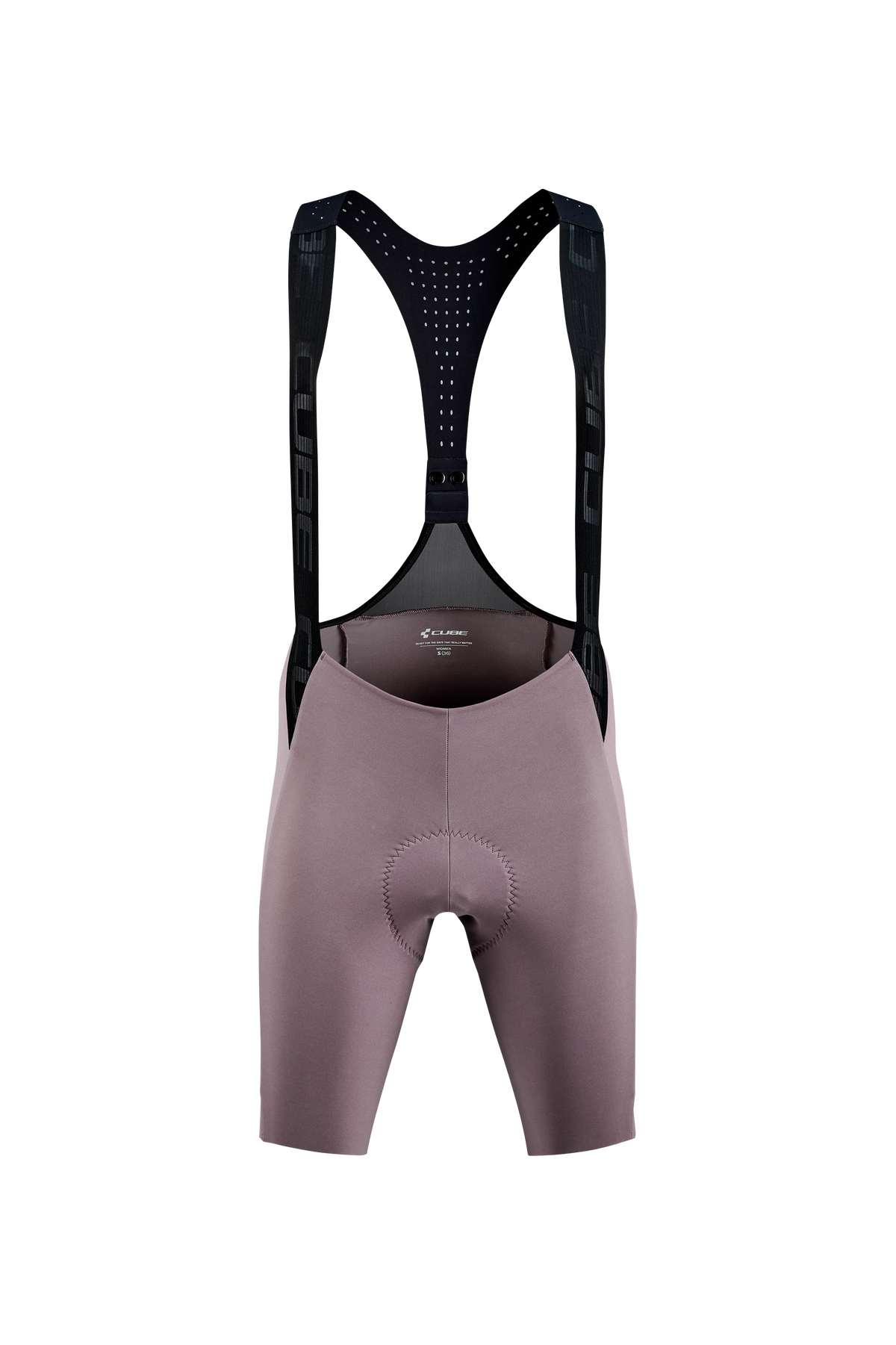 Pantaloni CUBE Gravel WS Bib Short Cargo Burgundy