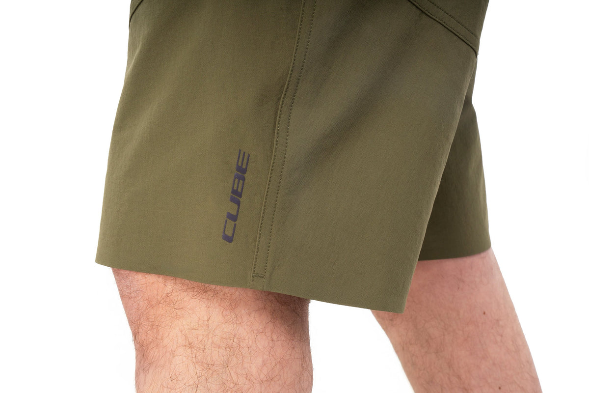 Pantaloni CUBE MTB Enduro Olive