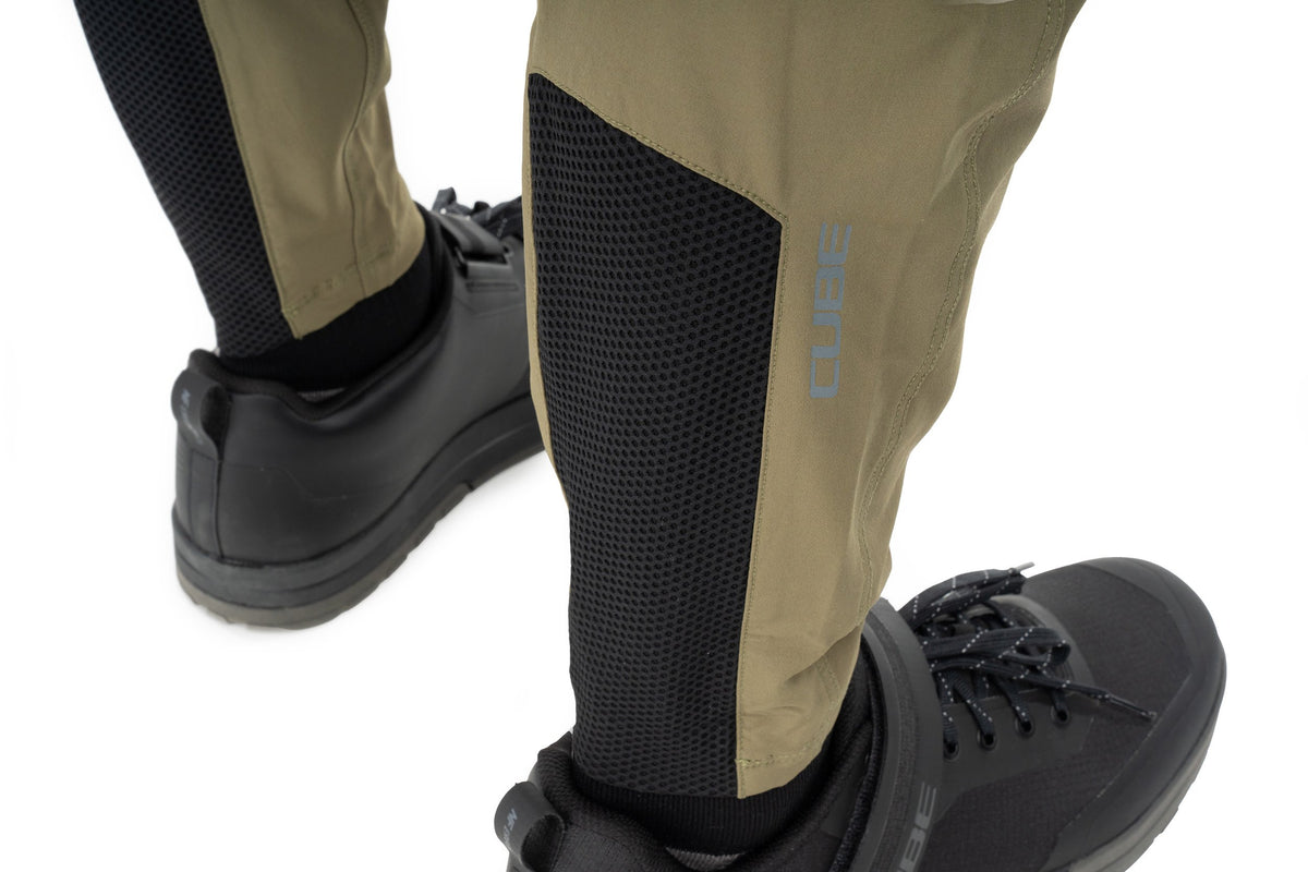 Pantaloni CUBE MTB TM Olive