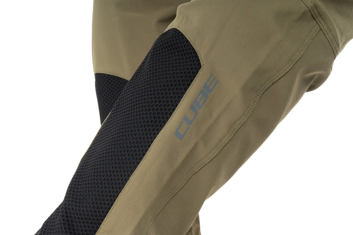 Pantaloni CUBE MTB TM Olive