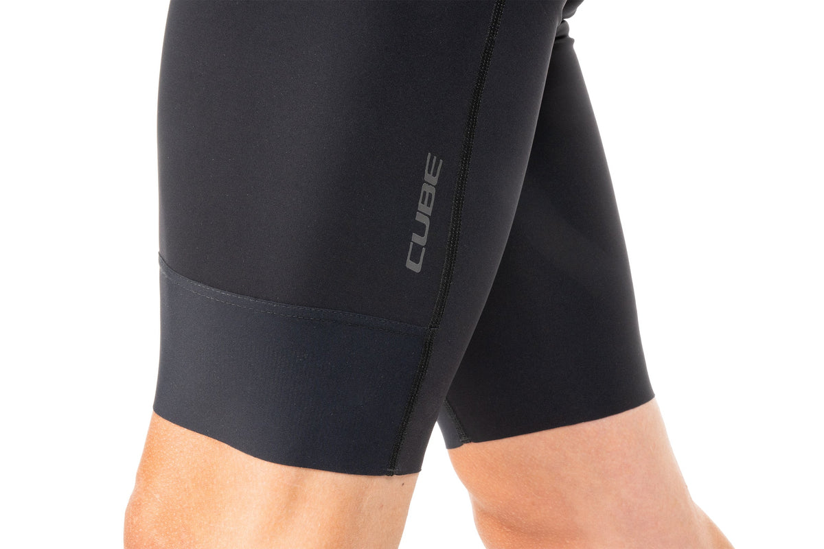 Pantaloni CUBE Road/Xc Bib Short Compression Black