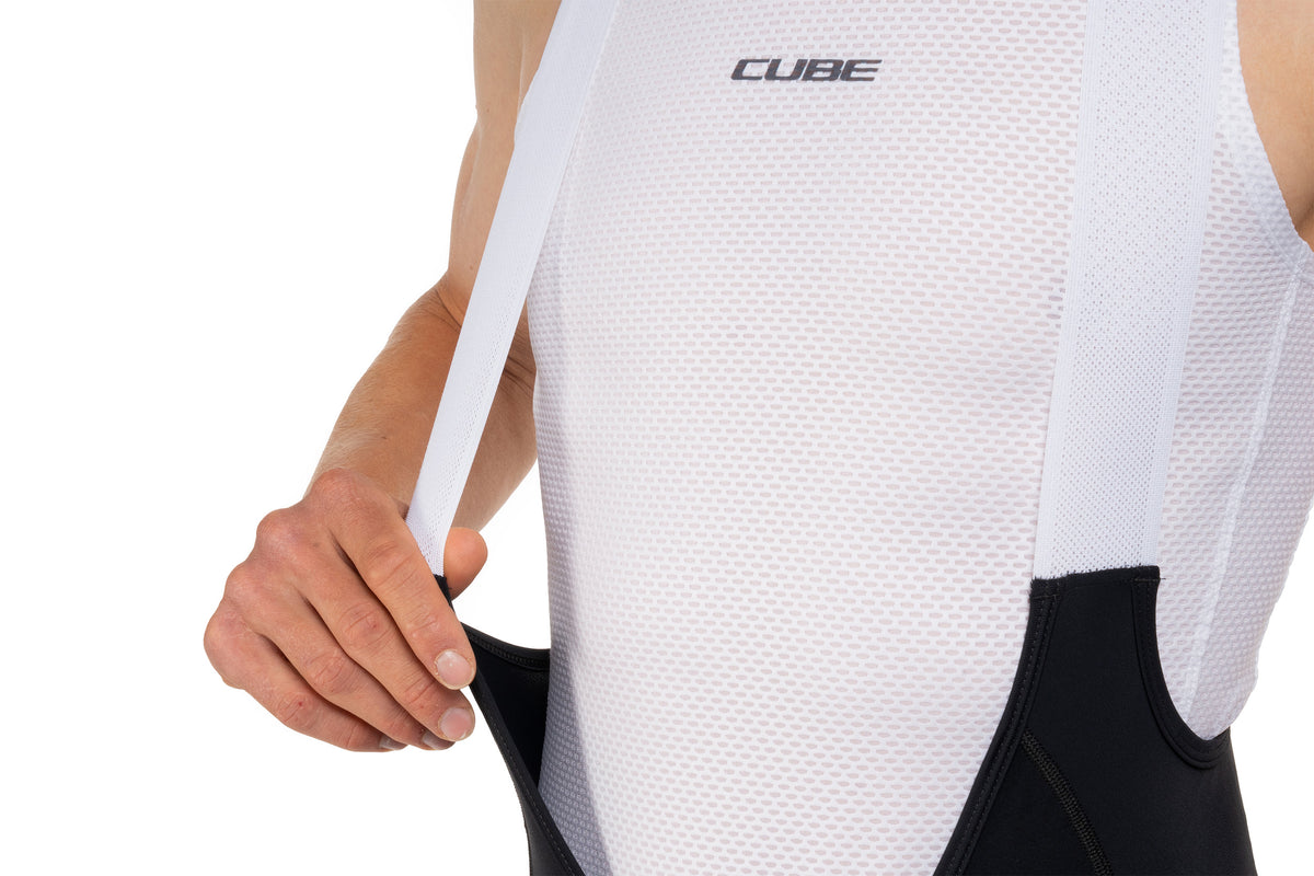 Pantaloni CUBE Road/Xc Bib Short Teamline Black