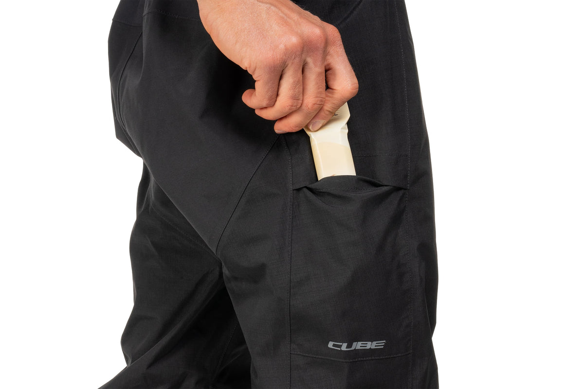 Pantaloni CUBE Road/Xc Rain Black
