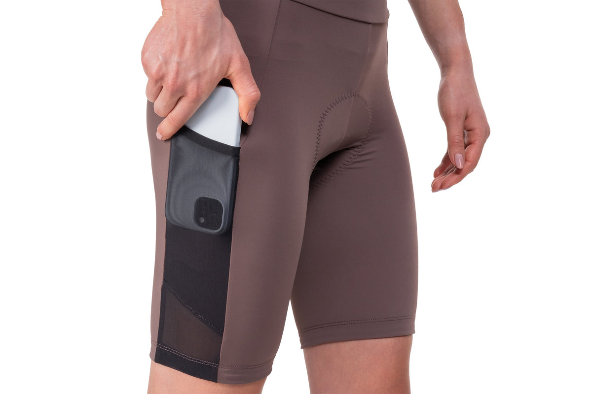Pantaloni CUBE Road/Xc WS Cycle CMPT Burgundy