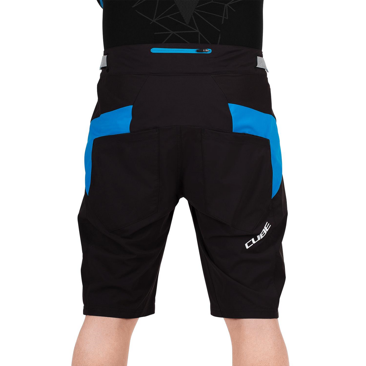 Pantaloni CUBE Teamline Shorts Black Blue